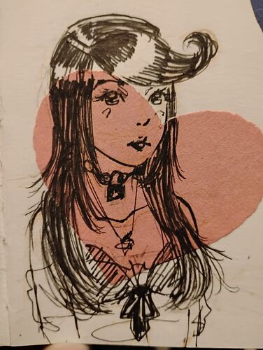 girl doodle